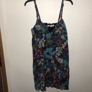 Hollister Blue Floral Beach Dress